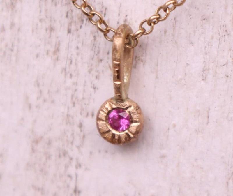 585 Gold Anhaenger von AnaKrolljewelry