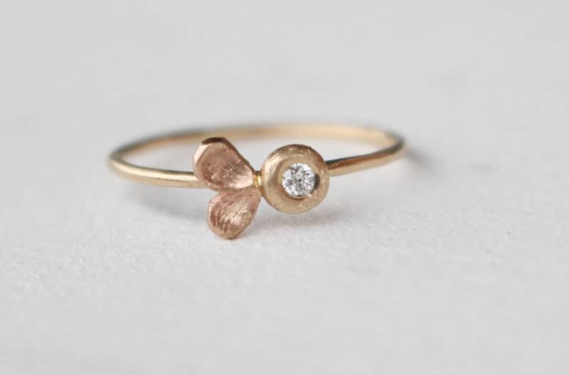 585 Gold Diamant Ring 585 Gold Diamant Ring von AnaKrolljewelry