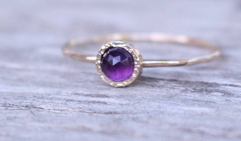 585 Gold Verlobungsring Amethysst 585 Gold Verlobungsring Amethysst von AnaKrolljewelry