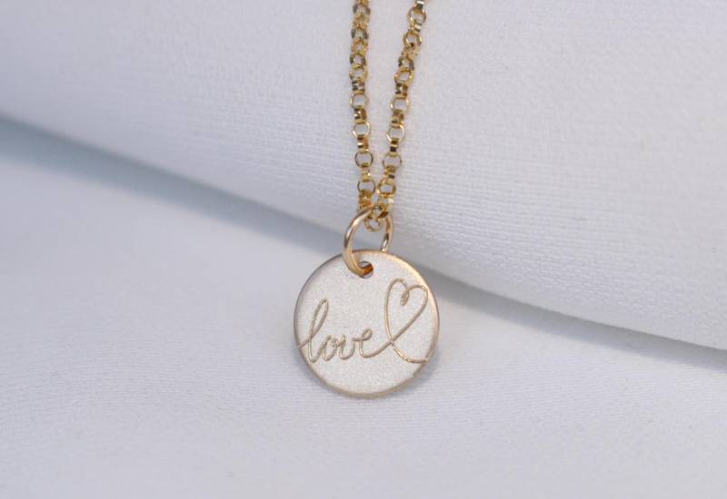 Perosnalisierte Halskette Liebe Perosnalisierte Halskette Liebe von AnaKrolljewelry