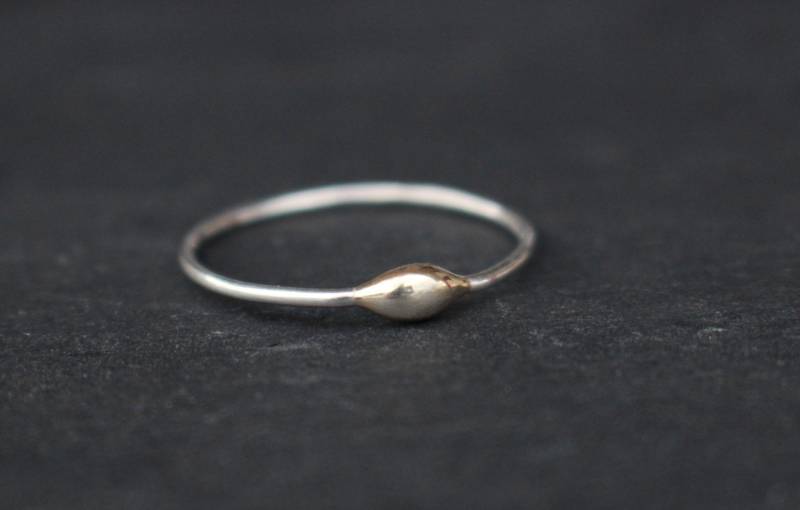 Silber Ring in Tropfenform Silber Ring in Tropfenform von AnaKrolljewelry