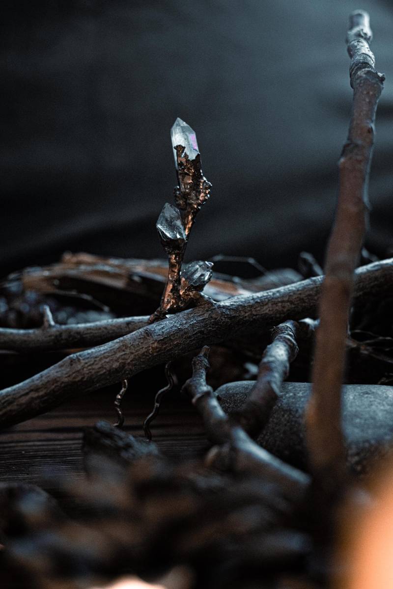 Haarnadel Mit Kristallen von AnaLesnayaNature