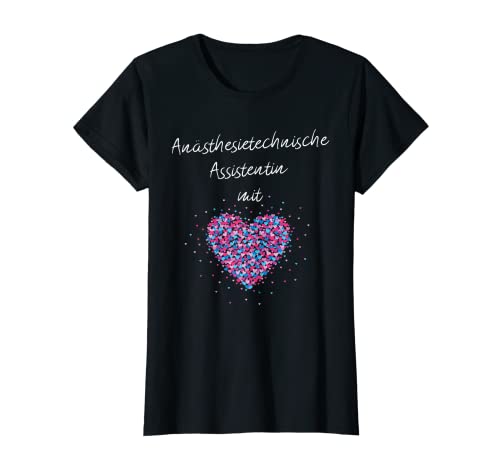 Damen Anästhesietechnische Assistentin mit Herz Anästhesie ATA T-Shirt Damen Anästhesietechnische Assistentin mit Herz Anästhesie ATA T-Shirt von Anästhesietechnische Assistentin Anästhesiepflege