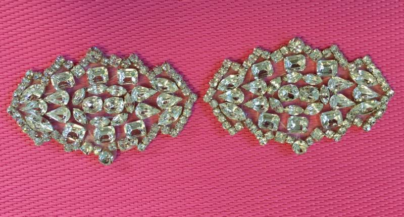1 Paar Strass Motiv, Schmuck, Haarband, Flexibel, Strass, Strassborte 1 Paar Strass Motiv, Schmuck, Haarband, Flexibel, Strass, Strassborte von AnafrezNotions
