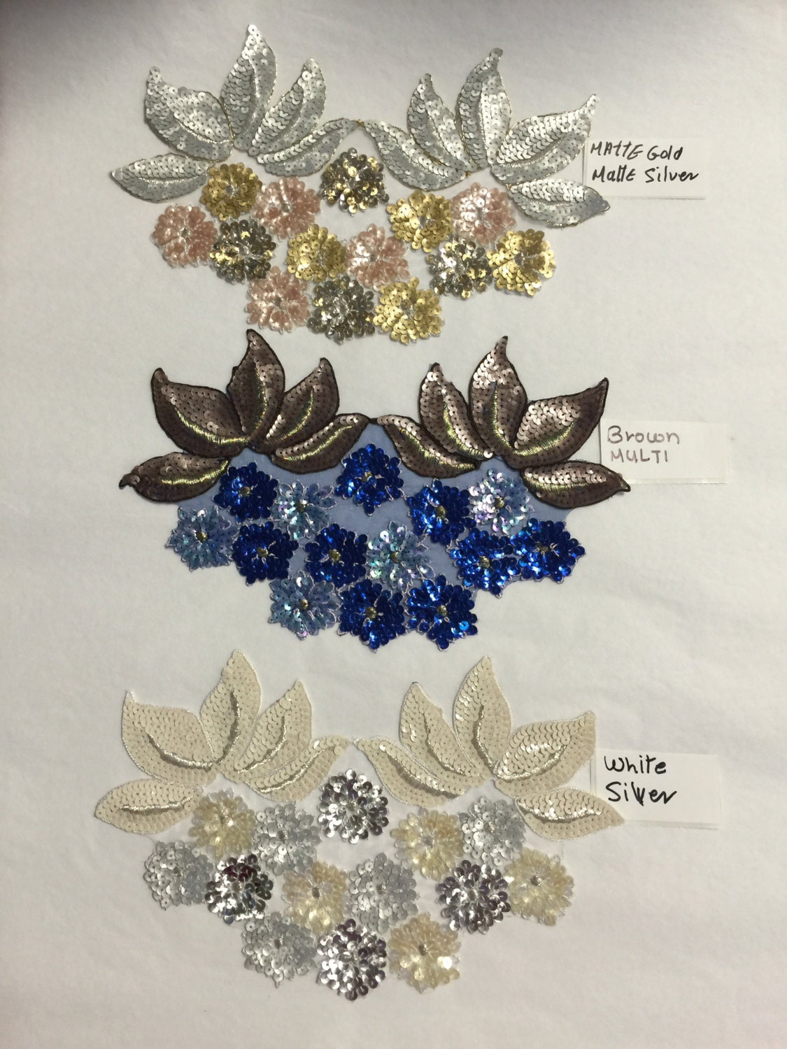 1 Pailletten Blumen Applikation, Kostüme Borte, Diy Versorgung, Motiv 1 Pailletten Blumen Applikation, Kostüme Borte, Diy Versorgung, Motiv von AnafrezNotions