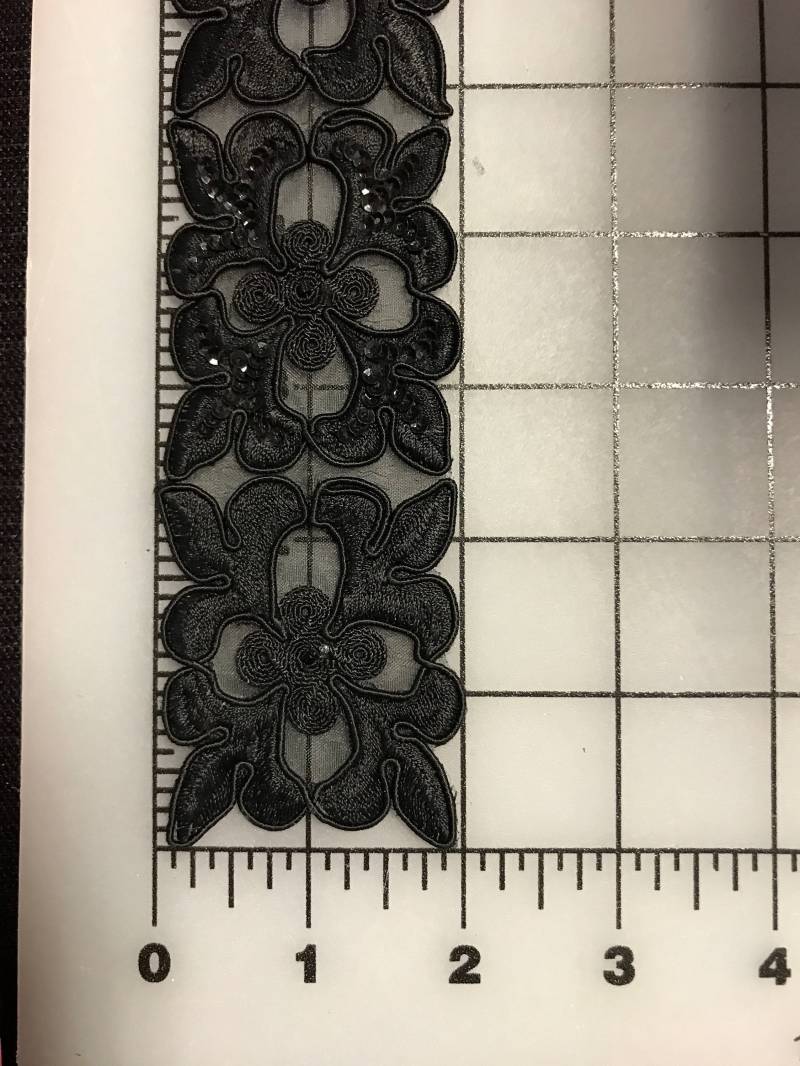 1 Yard Perlen Pailletten Borte 1 Yard Perlen Pailletten Borte von AnafrezNotions