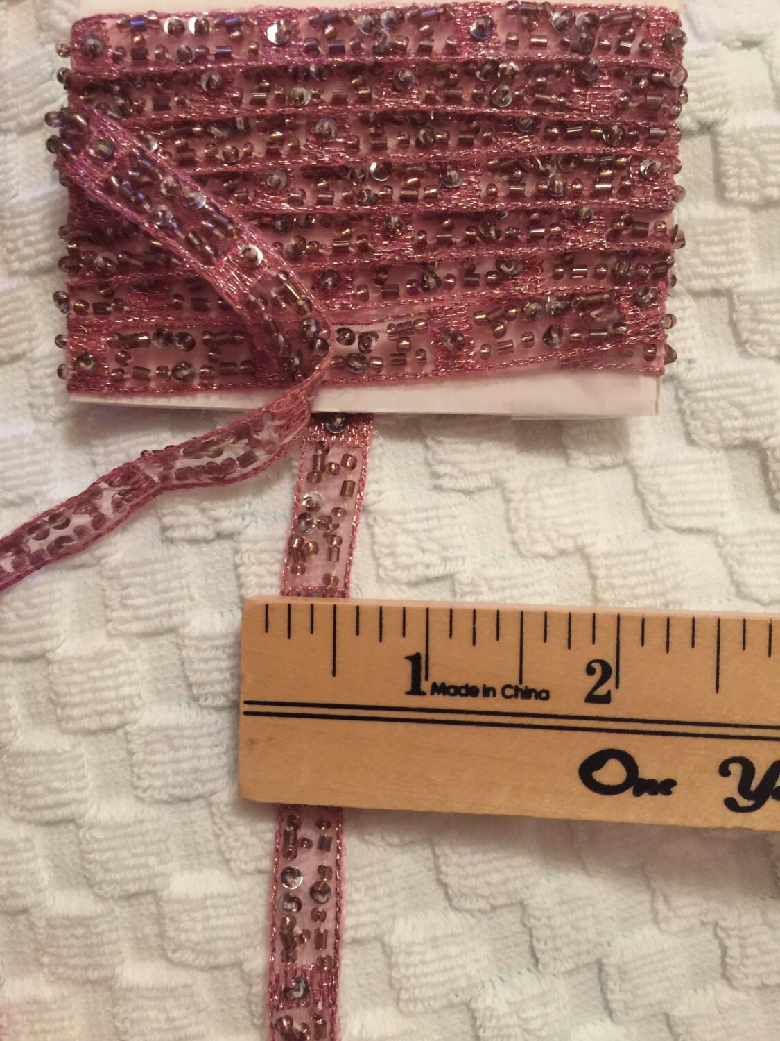 2 Meter. Schmale Perlenborte. Perlenborte.perlenborte, Navy Borte, Puppen Kostüme, Home Decor von AnafrezNotions