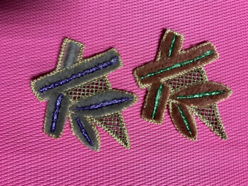 2Er Set Vintage Appliqués, Hergestellt in Der Schweiz 2Er Set Vintage Appliqués, Hergestellt in Der Schweiz von AnafrezNotions