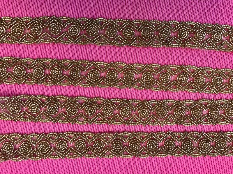 2M Pailletten-Perlenbesatz. Strass Perlen Pailletten Borte von AnafrezNotions