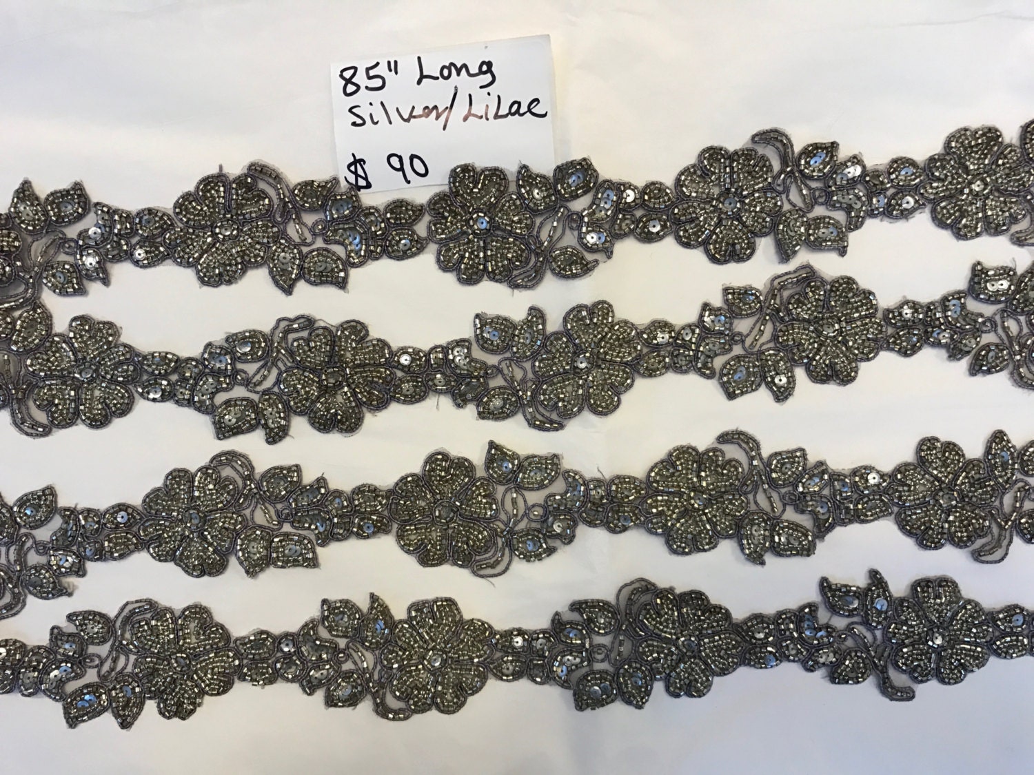 85 Zoll Lange Perlen Pailletten Stickerei Band Spitze Trim.pearl Spitzenbesatz 85 Zoll Lange Perlen Pailletten Stickerei Band Spitze Trim.pearl Spitzenbesatz von AnafrezNotions