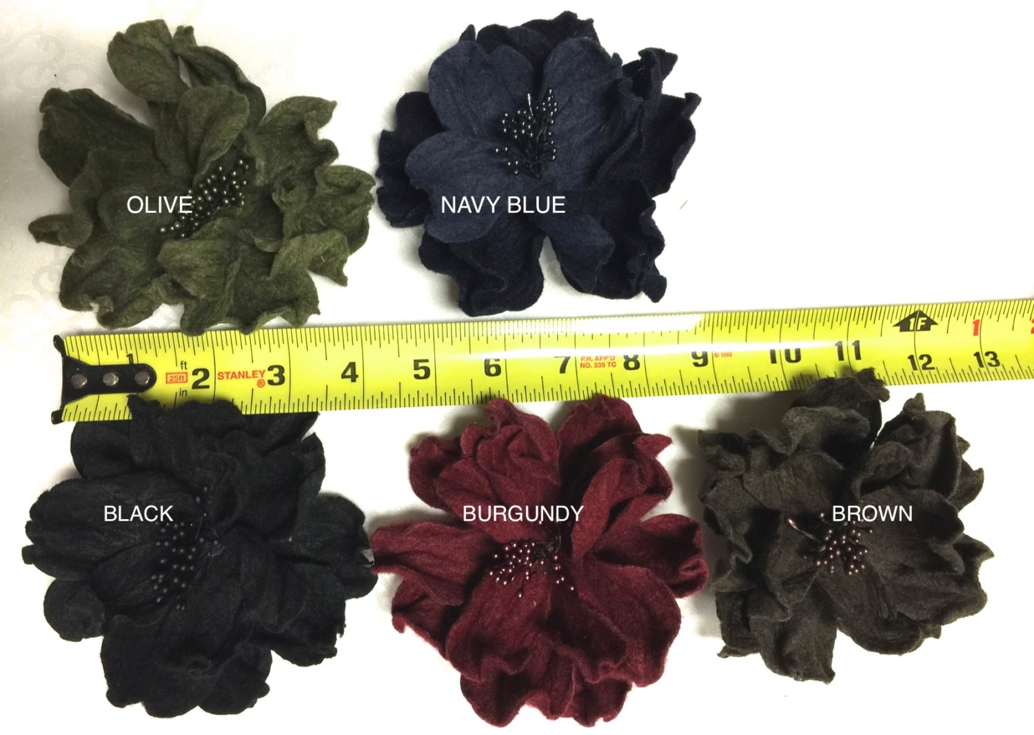 Filzblumen Brosche Mohn. Hergestellt in Frankreich. Wird Einzeln Verkauft. Wählen Sie Ihre Farbe Filzblumen Brosche Mohn. Hergestellt in Frankreich. Wird Einzeln Verkauft. Wählen Sie Ihre Farbe von AnafrezNotions