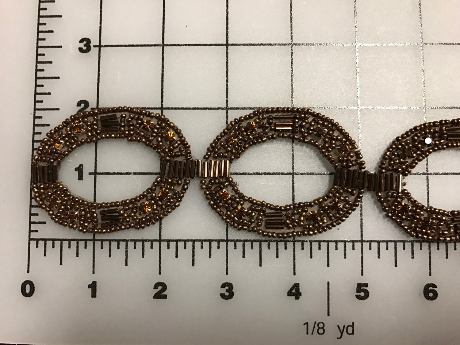 Offener Kreis Mit Strassmotiv, Schmuck, Stirnband, Strass Flexibel, Verkauft Lose Lagerware Offener Kreis Mit Strassmotiv, Schmuck, Stirnband, Strass Flexibel, Verkauft Lose Lagerware von AnafrezNotions