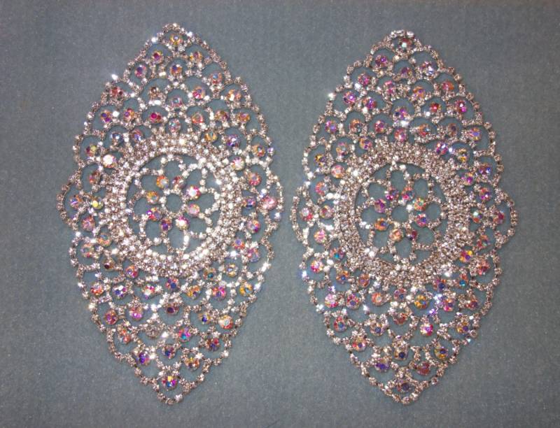 Oval Strassapplikation Strass. Wird Einzeln Verkauft. Ab Crystals Strasssteine Oval Strassapplikation Strass. Wird Einzeln Verkauft. Ab Crystals Strasssteine von AnafrezNotions