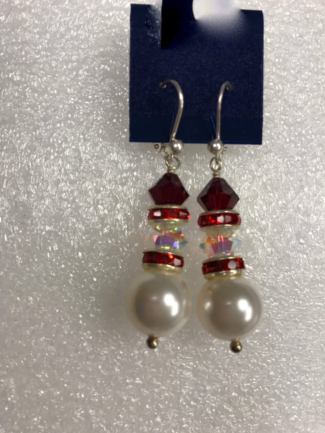 Schneemann Ohrringe, Urlaub Baumeln Schmuck von AnafrezNotions