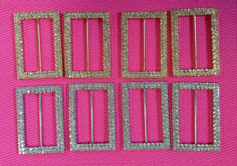 strass Schnalle Diamante Kristall Slider Rectangle. Hergestellt in Tschechien. Silber Oder Gold. Wird Einzeln Verkauft strass Schnalle Diamante Kristall Slider Rectangle. Hergestellt in Tschechien. Silber Oder Gold. Wird Einzeln Verkauft von AnafrezNotions