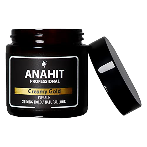 Anahit Professional FOR MEN Haarpomade Haarwachs Haarwax Styling NEW BRAND 2021 EXCLUSIVE DELUXE (Creamy Gold) von Anahit