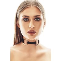 Halsband mit großen Metallringen von Anais Apparel