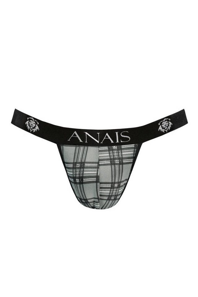 Anais for Men String Herren Jock Strap in grau/schwarz - 2XL von Anais for Men