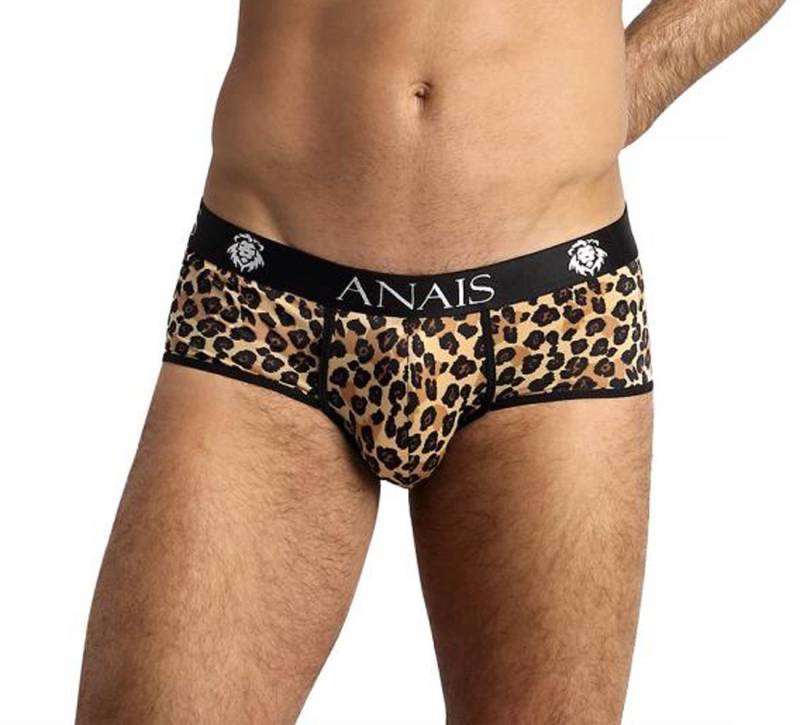 Anais for Men Boxershorts Herren Dessous Shorts Slip mit Leoparden Print und breitem Gummibund e von Anais for Men