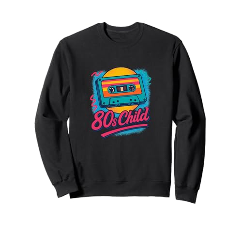 80er Jahre Kinder Kassette Retro Throwback Vibes Sweatshirt von Analog Generation Classic