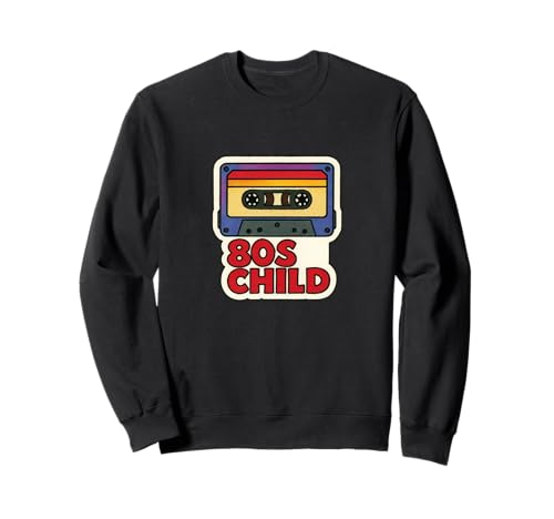 80er Jahre Kinder Kassette Retro Throwback Vibes Sweatshirt von Analog Generation Classic