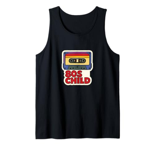 80er Jahre Kinder Kassette Retro Throwback Vibes Tank Top von Analog Generation Classic