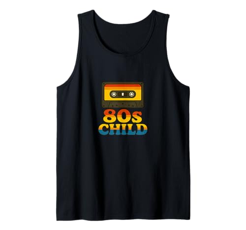 80er Jahre Kinder Kassette Retro Throwback Vibes Tank Top 80er Jahre Kinder Kassette Retro Throwback Vibes Tank Top von Analog Generation Classics
