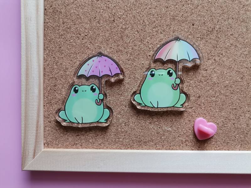 Acryl Pins Frösche Acryl Pins Frösche von AnaraTwiceShop