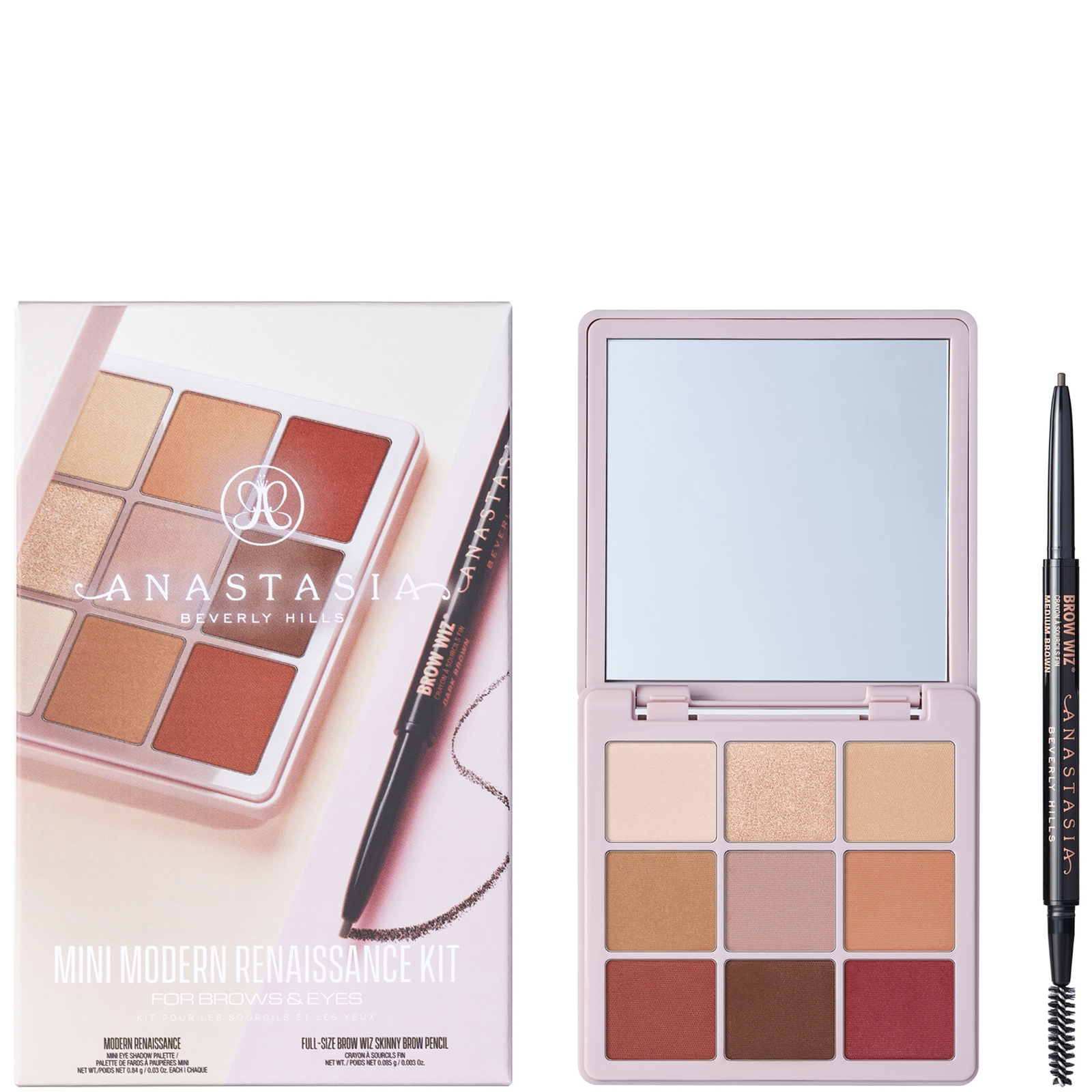 Anastasia Beverly Hills Mini Modern Renaissance Kit - Dark Brown von Anastasia Beverly Hills