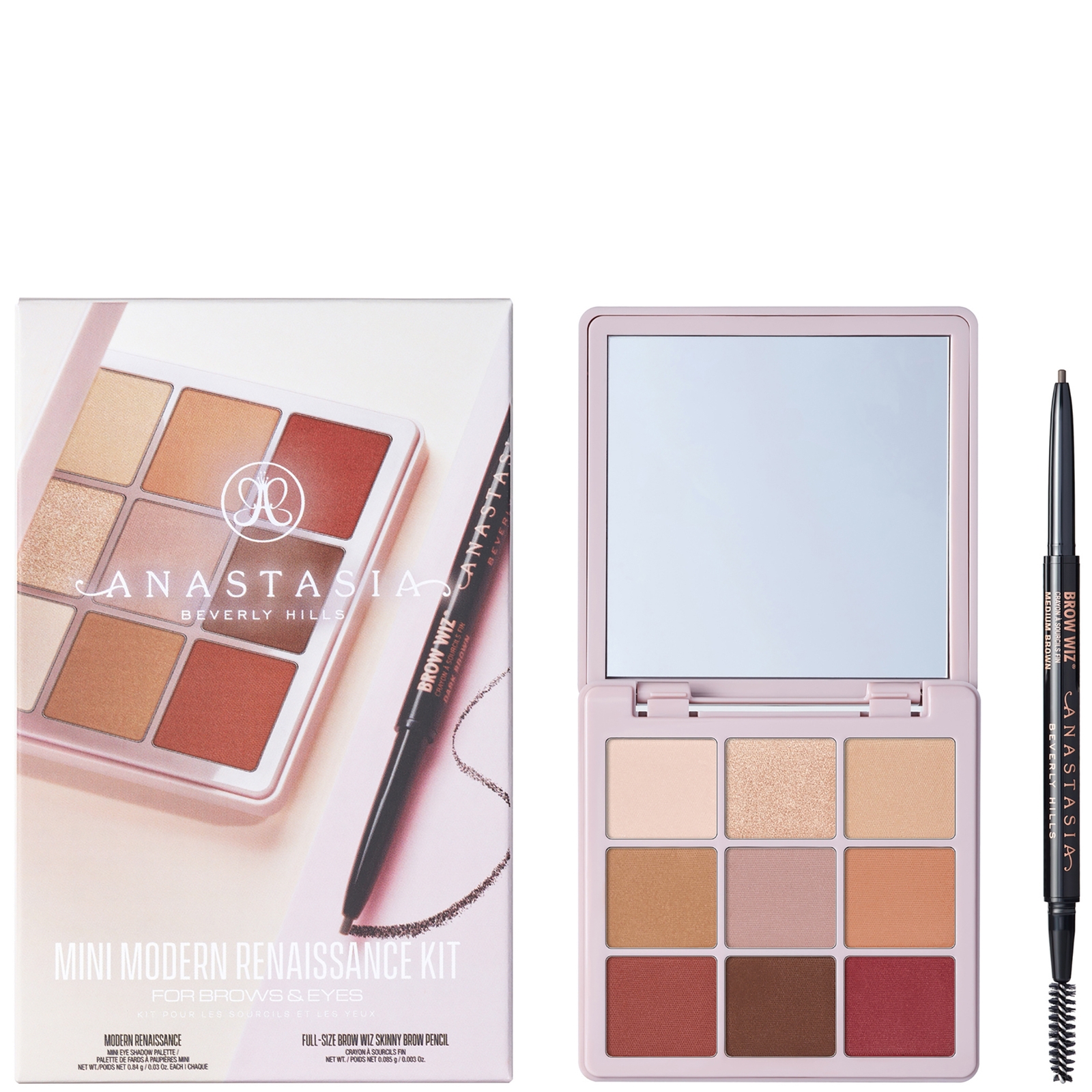 Anastasia Beverly Hills Mini Modern Renaissance Kit - Medium Brown von Anastasia Beverly Hills