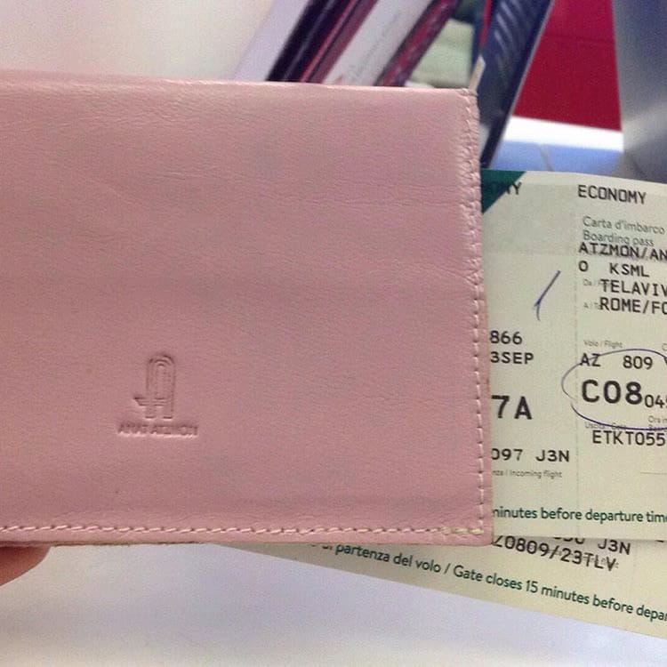 Reisepass-Abdeckung Pass-Inhaber Alt, Rosa, Leder-Abdeckung, Reise-stil, Usa Pass-Abdeckung, Unter 30, Leder-Pass-Inhaber, Pass-Keeper von AnatAtzmon