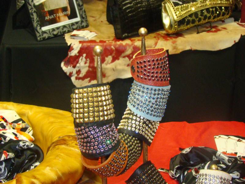 Manschettenleder, Rosa Swarovski Stein Kristalle, Lederarmband, Lederarmband Für Frauen Manschettenleder, Rosa Swarovski Stein Kristalle, Lederarmband, Lederarmband Für Frauen von AnatMarin