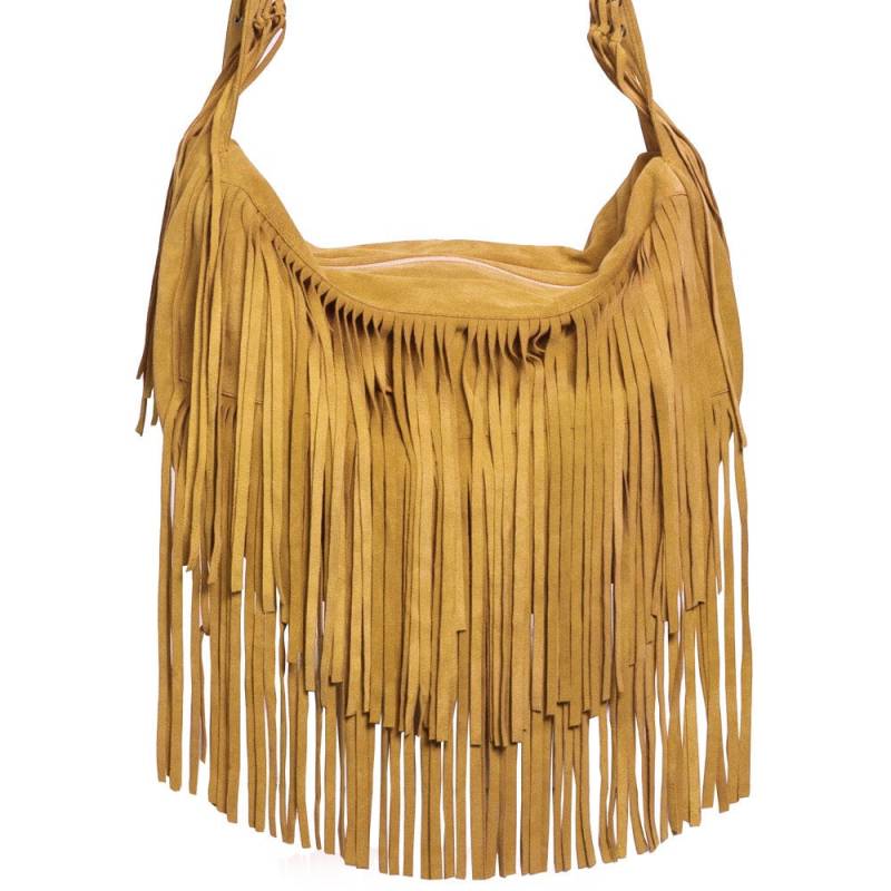 Sassari Wildleder Fransen Crossbody Messenger Tasche Von Anat Marin Sassari Wildleder Fransen Crossbody Messenger Tasche Von Anat Marin von AnatMarin