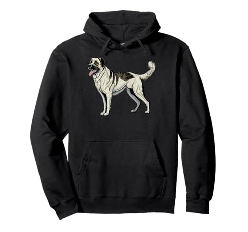 Anatolischer Schäferhund Mama Papa Welpe Züchter Gedenkstätte Pullover Hoodie von Anatolian Shepherd Dog Tees NYC