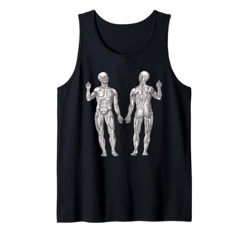Muscle Man Workout Tank Top von Anatomical Art