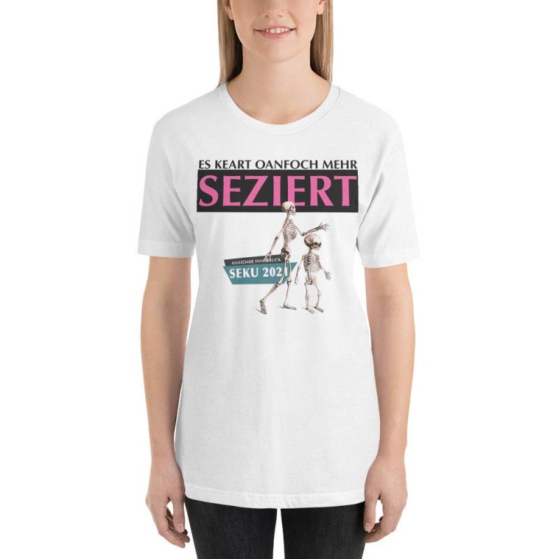 Es Keart Oanfoch Mehr Seziert | Kurzärmeliges Unisex T-Shirt Rosa Es Keart Oanfoch Mehr Seziert | Kurzärmeliges Unisex T-Shirt Rosa von Anatomista