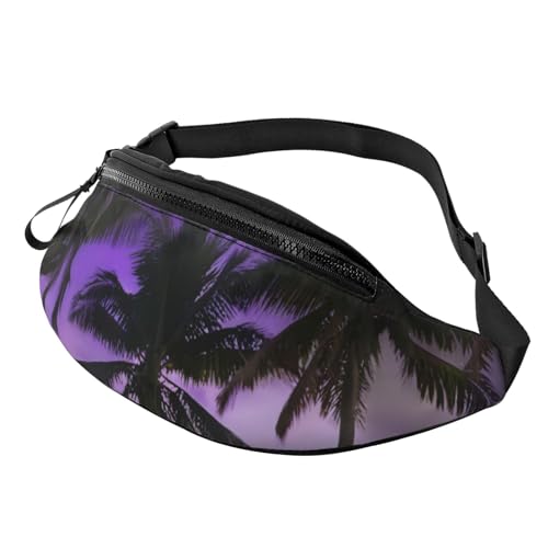3D-Bauchtaschen mit Jamaika-Strandmotiv, Hüfttasche für Damen und Herren, leichte Bauchtasche mit Reißverschlusstaschen, verstellbarer Gürtel für Spaziergänge mit dem Hund, Laufen, Radfahren, Wandern, 3D-Bauchtaschen mit Jamaika-Strandmotiv, Hüfttasche für Damen und Herren, leichte Bauchtasche mit Reißverschlusstaschen, verstellbarer Gürtel für Spaziergänge mit dem Hund, Laufen, Radfahren, Wandern, von Anceky