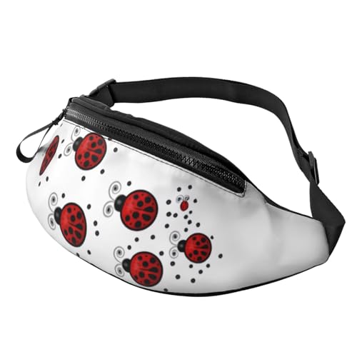 3D-Kunst-Gürteltaschen mit Marien -Spuren, Hüfttasche für Damen und Herren, leichte Bauchtasche mit Reißverschlusstaschen, verstellbarer Gürtel für Hundespaziergänge, Laufen, Radfahren, Wandern, O 3D-Kunst-Gürteltaschen mit Marien -Spuren, Hüfttasche für Damen und Herren, leichte Bauchtasche mit Reißverschlusstaschen, verstellbarer Gürtel für Hundespaziergänge, Laufen, Radfahren, Wandern, O von Anceky