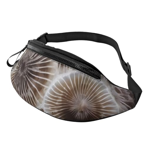 3D-Petoskey-Stein-Gürteltaschen, Hüfttasche für Damen und Herren, leichte Gürteltasche mit Reißverschlusstaschen, verstellbarer Gürtel für Hundespaziergänge, Laufen, Radfahren, Wandern, Outdoor-Sport 3D-Petoskey-Stein-Gürteltaschen, Hüfttasche für Damen und Herren, leichte Gürteltasche mit Reißverschlusstaschen, verstellbarer Gürtel für Hundespaziergänge, Laufen, Radfahren, Wandern, Outdoor-Sport von Anceky