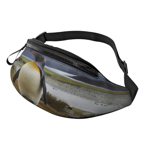 3D-Pinguin-Gürteltaschen, Hüfttasche für Damen und Herren, leichte Gürteltasche mit Reißverschlusstaschen, verstellbarer Gürtel für Spaziergänge mit dem Hund, Laufen, Radfahren, Wandern, Outdoor-Sport 3D-Pinguin-Gürteltaschen, Hüfttasche für Damen und Herren, leichte Gürteltasche mit Reißverschlusstaschen, verstellbarer Gürtel für Spaziergänge mit dem Hund, Laufen, Radfahren, Wandern, Outdoor-Sport von Anceky