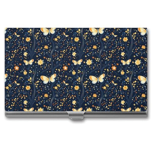 Anceky Bunte Schmetterling Business Name Card Halter Männer Frauen Anceky Bunte Schmetterling Business Name Card Halter Männer Frauen von Anceky