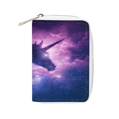 Anceky Damen Leder Geldbörse, Reißverschluss Clutch Tasche Handtasche Kartenhalter Münzbörse von Anceky