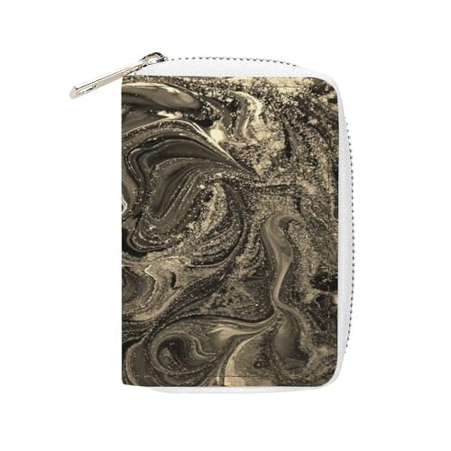 Anceky Damen Leder Geldbörse, Reißverschluss Clutch Tasche Handtasche Kartenhalter Münzbörse von Anceky