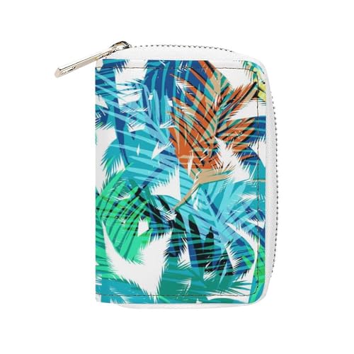 Anceky Damen Leder Geldbörse, Reißverschluss Clutch Tasche Handtasche Kartenhalter Münzbörse von Anceky