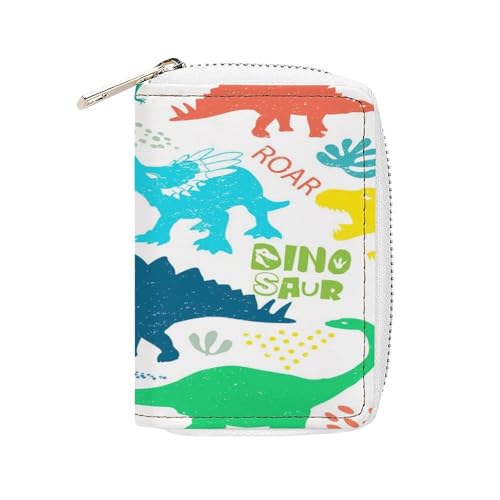 Anceky Damen Leder Geldbörse, Reißverschluss Clutch Tasche Handtasche Kartenhalter Münzbörse von Anceky