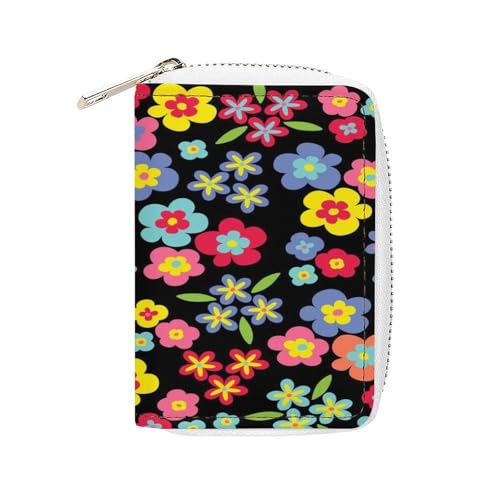 Anceky Damen Leder Geldbörse, Reißverschluss Clutch Tasche Handtasche Kartenhalter Münzbörse von Anceky