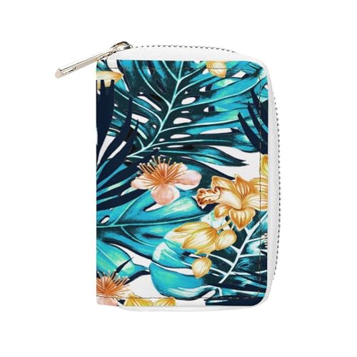 Anceky Damen Leder Geldbörse, Reißverschluss Clutch Tasche Handtasche Kartenhalter Münzbörse von Anceky