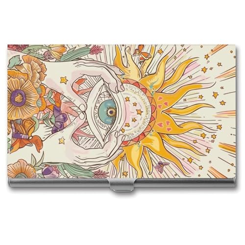 Anceky Eye Star Boho Business Slim Visitenkartenhalter für Damen und Herren Anceky Eye Star Boho Business Slim Visitenkartenhalter für Damen und Herren von Anceky