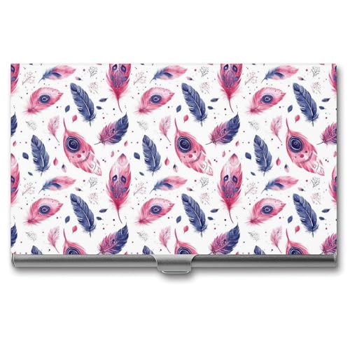 Anceky Feder böhmische Visitenkartenhalter Herren Damen von Anceky