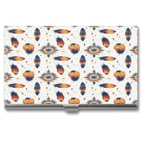 Anceky Feder böhmische Visitenkartenhalter Herren Damen von Anceky